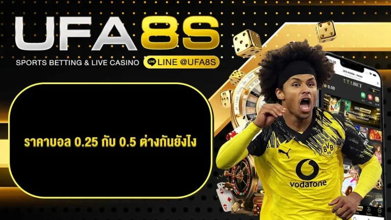 ราคาบอล 0.25